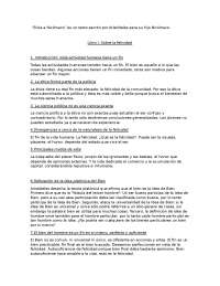 ÉTICA PARA NICOMACO 1-2