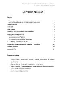 Explicación de la prensa en Alemania