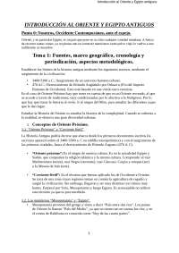 Apuntes Introducción a Oriente y Egipto Antiguo COMPLETO