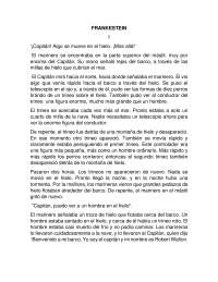 Frankestein traduccion