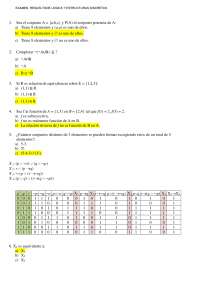 Examen resuelto de logica y estruscturas discretas