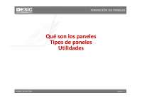 Los paneles version 1 año 1
