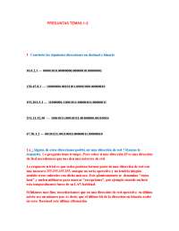 Ejercicios de Redes de Computadoras: Temas 1 y 2 - Prof. Calero