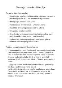 Nauka i filozofija Starog istoka i Grčke