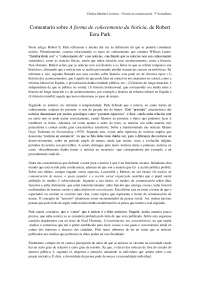 "La forma de conocimiento de la noticia"