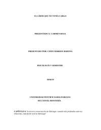 análisis del libro el líder que no tenia cargo