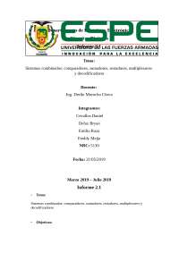 Trabajo de sumadores
