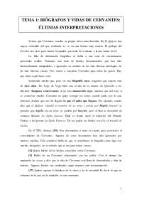 Cervantes y su tiempo