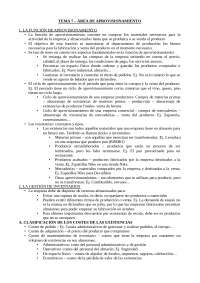 Tema 7: Aprovisionamento de la empresa | Exámenes selectividad de ...