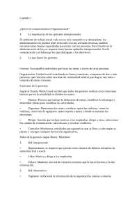 Resumen comportamiento organizacional