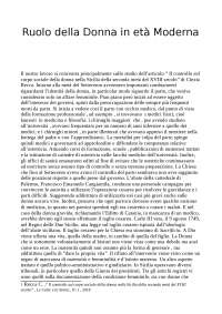 Il ruolo delle donne in Medio e nell'Estremo Oriente - Docsity