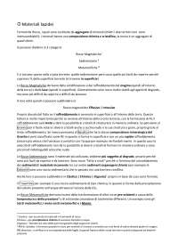 I materiali lapidei nel restauro dei beni culturali - Docsity