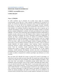 Filosofía de la mente UCM