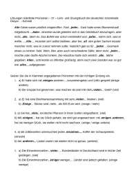 Lösungen Indefinite Pronomen Übungsbuch Dreyer-Schmitt