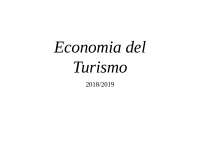 Slide di Economia del Turismo e delle Destinazioni, Guido Candela, Paolo Figini, McGraw-Hill Education