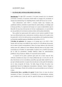Aldcroft Resumen Historia económica social y general