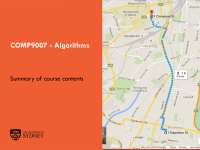 Algorithms: Depth First Search, Greedy, Dynamic Programming, Network Flows