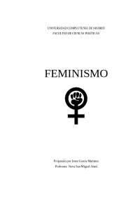 trabajo sobre el feminismo, trabajo final individual