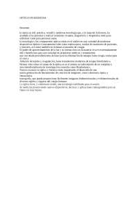 óptica en medicina con imágenes