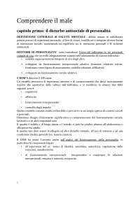 Comprendere il male: il disturbo antisociale di personalità