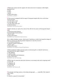 Multiple Choice for Telecommunication with answer