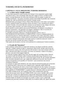 Turismo, società, patrimonio
