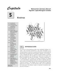 Badui. Cuarta Edicion - Capitulo 5 Enzimas