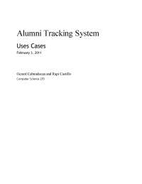 Alumni Tracking System Use Cases: A Detailed Guide