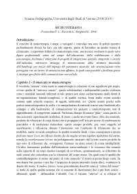Musicoterapia (Postacchini P. L., Ricciotti A., Borghese M., 2014)
