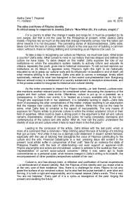 Critical Essay Made by Payawal