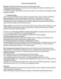 Resumo Câncer Patologia