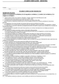 examen morfofuncio y biologia celular para ingreso san simon