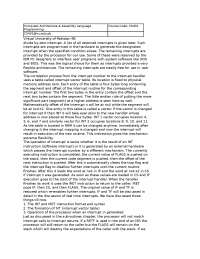 Cs401 Computer Architecture and Assembly Language - Docsity