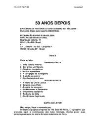 50 Anos Depois sobre a históra de Jesus