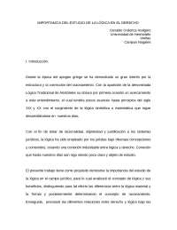 IMPORTANCIA DEL ESTUDIO DE LA LÓGICA EN EL DERECHO