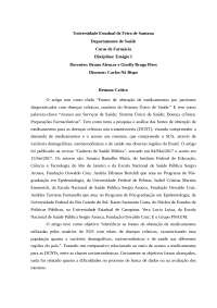Resumo crítico sobre as Fontes de obtenção de medicamentos 