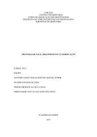 TRAUMATOLOGIA BUCOMAXILOFACIAL