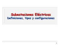 Configuraciones de Subestaciones: Tipos, Características y Facilidades de Mantenimiento