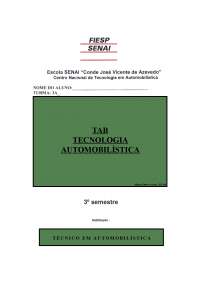 Informe para tecnologia automotiva