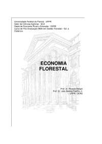 ECONOMIA APLICADA A FLORESTAL