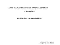 Anomalias cromossomicas