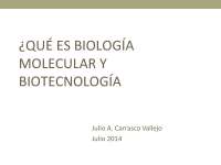 introduccion biologia molecular