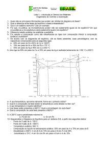 lista de exercicios ciencias dos materiais