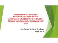Polipropileno a partir del gas natural