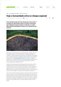 Ambiente energia e sociedade