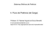 Relação de Fluxo de Potencia em Rede