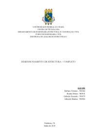 Relatório de análise de estrutura 1