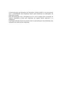 EXERCICIO DMPL, DRE, DVA
