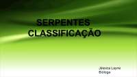 Ofidísmo. Serpentes peçonhentas e não peçonhentas.