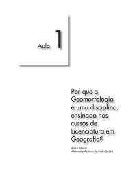 aula de geomorfologia